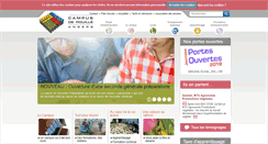 Desktop Screenshot of campus-pouille.com